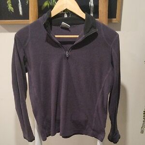 Columbia Men's Zip Up Purple Sweater